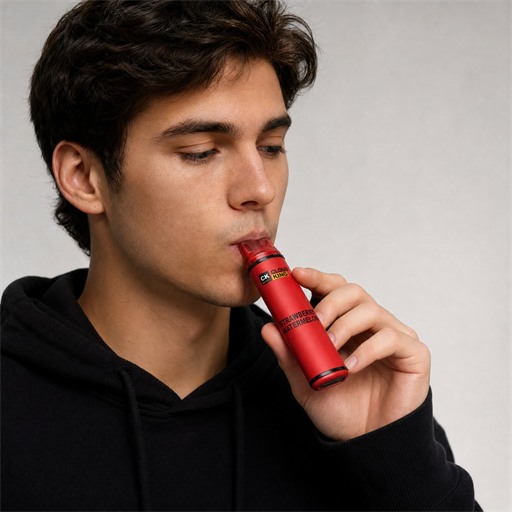 Person using a Cloud King vape device